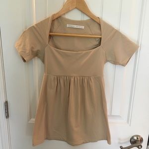 Susanna Monaco empire waist top
